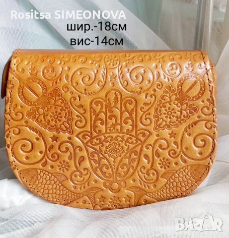 Тунизийски чанти естествена кожа, снимка 14 - Чанти - 52503870