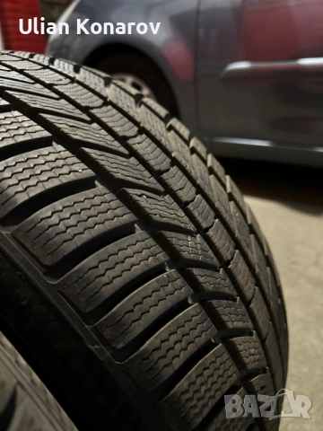 2 бр. зимни гуми Continental 245/40/18, снимка 4 - Гуми и джанти - 53835056