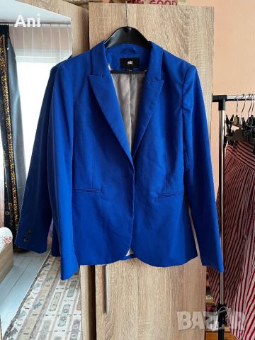 Синьо сако H&M