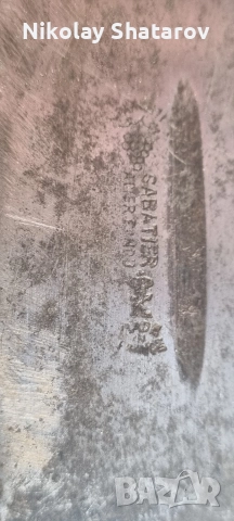 стар френски ловен нож , снимка 3 - Антикварни и старинни предмети - 52821717