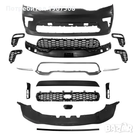 Dodge DURANGO SRT Hellcat Body Kit, снимка 6 - Части - 48941117