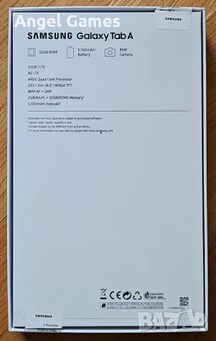 Перфектен таблет Samsung Galaxy Tab A 8 2019 T295 4G 32GB WiFi sim сим, снимка 4 - Таблети - 48335748