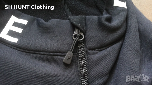 Peak Performance Rider Zip Hood Men Fleece Jacket размер L мъжки суичър 10-61, снимка 8 - Суичъри - 52795032
