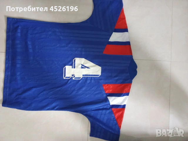 Уникална футболна фланелка Франция 93, снимка 2 - Футбол - 53962430