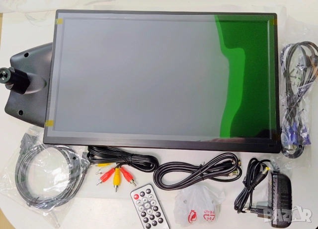 Монитор 12v 15.6” IPS, FULL HD Монитор за кола, камион, автомобил, компютър, HDMI, VGA с говорители, снимка 12 - Аксесоари и консумативи - 53873231