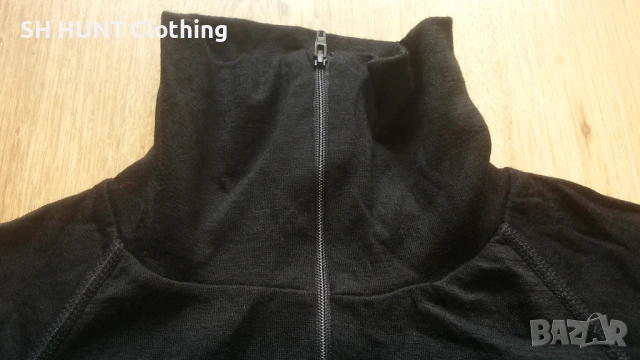 DEVOLD SPIRIT ZIP NECK 50% MERINO WOOL размер XL термо блуза 50 % Мерино Вълна - 2212, снимка 5 - Екипировка - 53612136