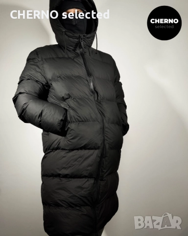 Дълго пухено яке RAINS Alta Long Puffer Jacket – размер L – Ново с етикети, снимка 3 - Якета - 52898748