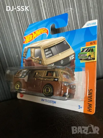 Hot Wheels VW T3 Custom, снимка 2 - Коли, камиони, мотори, писти - 48702909