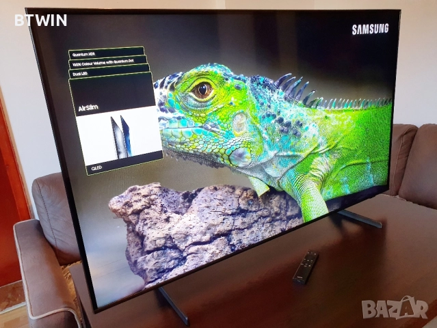 Телевизор - Samsung 50 ИНЧА - QLED - SMART TV - UHD - HDR !, снимка 4 - Телевизори - 52423562