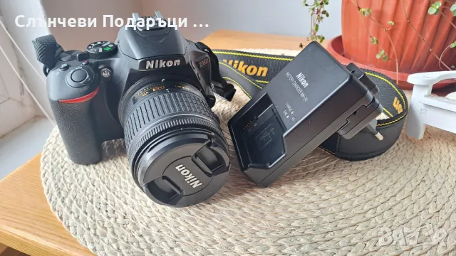 dslr NIKON D5600 фотоапарат, снимка 1 - Фотоапарати - 49538448