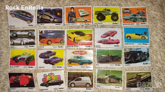 TURBO картинки, непълни серии ! , снимка 2 - Колекции - 53931079