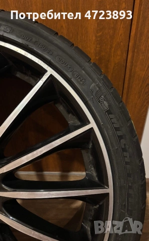 Mersedes джанти + гуми Мишлен r20, снимка 11 - Гуми и джанти - 53287146