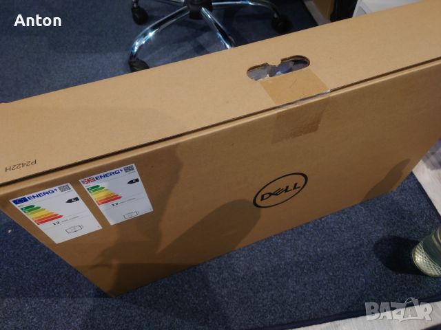 Продавам Монитор Dell P2422H нов с гаранция до Септември 2026, снимка 1 - Монитори - 45242604