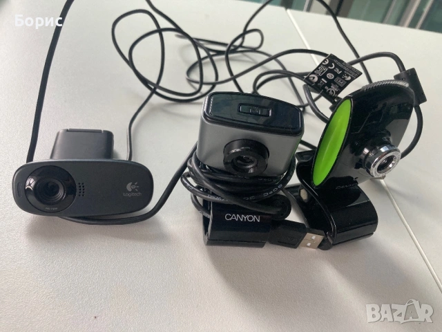 3 Web камери, Logitech, Canyon
