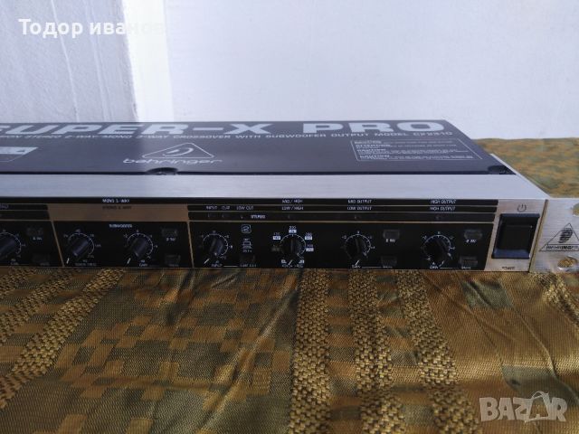 Behringer-cx2310, снимка 4 - Ресийвъри, усилватели, смесителни пултове - 45297209