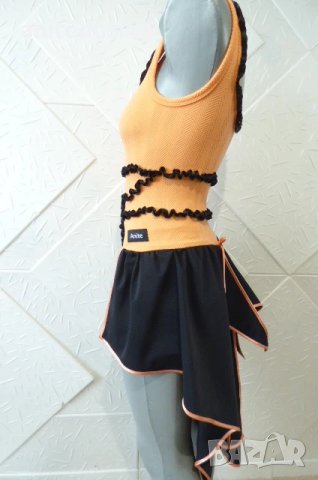 Детскa  рокля за спортни танци или фигурно пързаляне, снимка 5 - Детски рокли и поли - 51217814