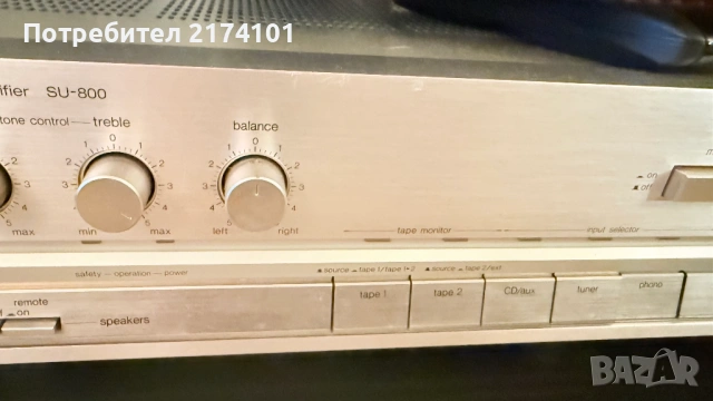  Technics SU-800, снимка 9 - Ресийвъри, усилватели, смесителни пултове - 52428712