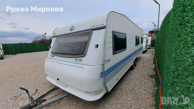 Продавам голяма каравана Хоби. , снимка 5 - Каравани и кемпери - 54055350