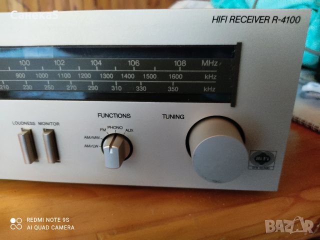 Blaupunkt R-4100 HIFI Recеiver, снимка 4 - Ресийвъри, усилватели, смесителни пултове - 46780937