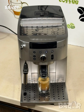 Кафемашина кафе автомат delonghi magnifica S smart с гаранция, снимка 4 - Кафемашини - 54242369