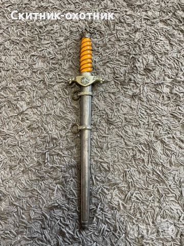 Царски български офицерски кортик, снимка 2 - Антикварни и старинни предмети - 53481499