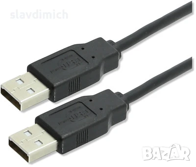 НОВ кабел USB 2.0 M-M 1.5M 