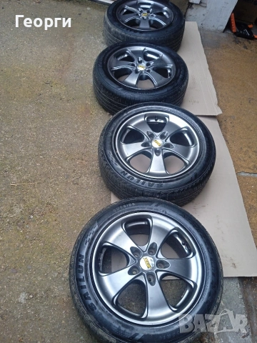 Джанти с Гуми 205/55/16- 5х112 VW/SEAT/AUDI , снимка 2 - Гуми и джанти - 54181246