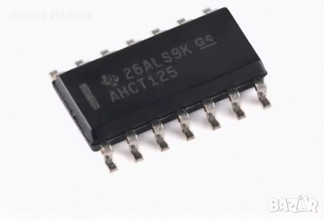 SN74AHCT125DR Level Shifter, снимка 2 - Друга електроника - 52317670