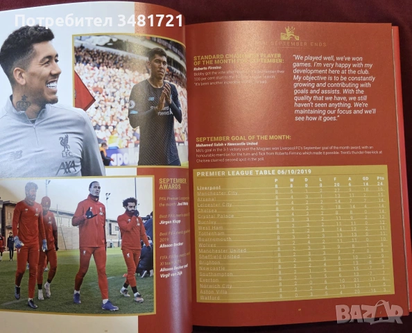 Champions 19/20. Liverpool FC Official Premier League Winners Book, снимка 6 - Енциклопедии, справочници - 53749036