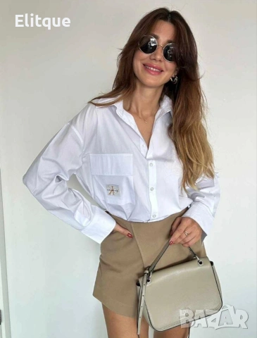 овърсайз ризи calvin klein , снимка 5 - Ризи - 53282308