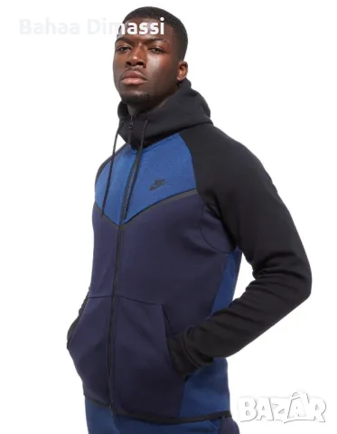 Nike tech fleece суичър Мъжки оригинален , снимка 1 - Спортни дрехи, екипи - 49293323