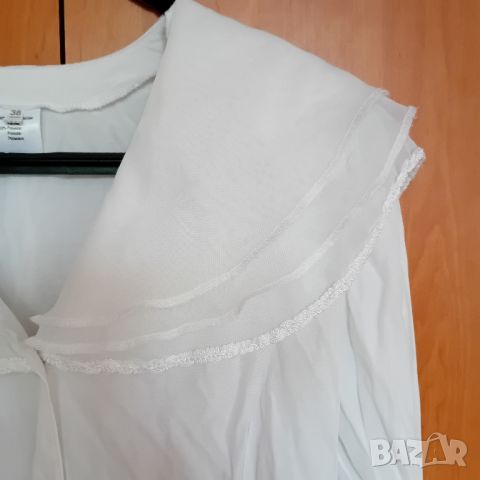 Елегантна бяла риза, снимка 3 - Ризи - 45808331