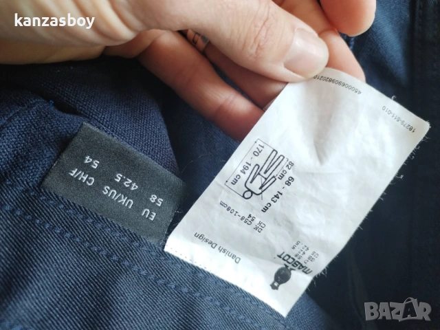 MASCOT 18279-511 ADVANCED TROUSERS - работен СТРЕЧ панталон МНОГО ГОЛЯМ 58 КАТО НОВ, снимка 11 - Спортни дрехи, екипи - 53696697