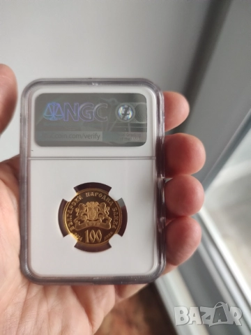 100лв 2024г. Св. Св. Петър и Павел NGC PF 70 , снимка 2 - Нумизматика и бонистика - 52563813