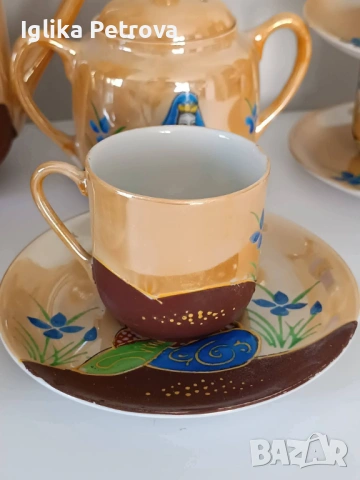 Японски сервиз за кафе , снимка 9 - Антикварни и старинни предмети - 54167183