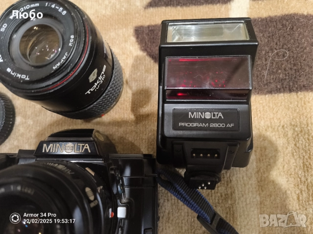 Фотоапарат Minolta 7000, снимка 4 - Фотоапарати - 52631469