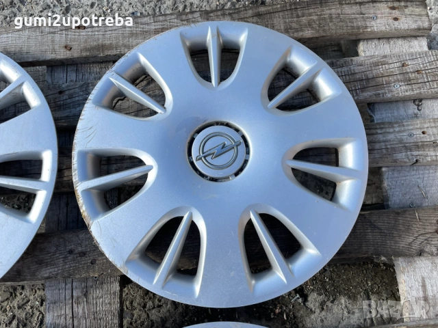 15 цола Тасове Opel Corsa 13214814 Оригинал, снимка 5 - Аксесоари и консумативи - 53135930