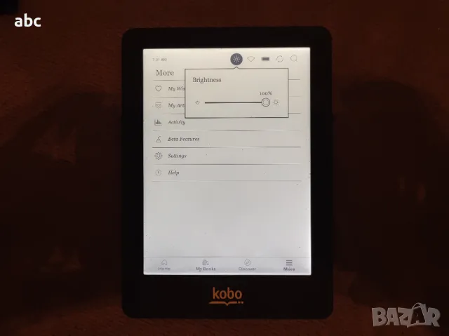 електронна книга Kobo Glo с подсветка + калъфче четец за книги Кобо, снимка 3 - Електронни четци - 48762477