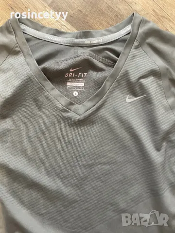 Сива блуза Nike, снимка 3 - Блузи с дълъг ръкав и пуловери - 49826390