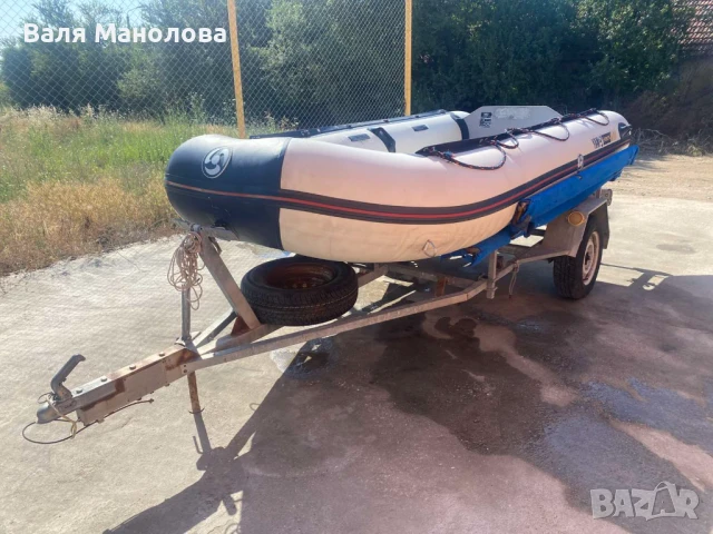 Надуваема лодка , снимка 6 - Воден транспорт - 50806245