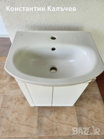 Водоустойчив долен шкаф за баня TRIANO с мивка., снимка 2 - Мивки - 53462067