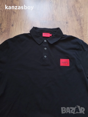 hugo boss dereso 212 - страхотна мъжка тениска  КАТО НОВА ХЛ, снимка 5 - Тениски - 51476084