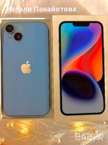 iPhone 14 – 128 GB | Син | Като нов | Перфектно състояние, снимка 7 - Apple iPhone - 53179658