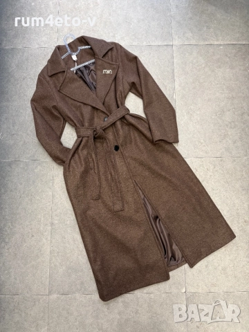 Дълго палто в 3 цвята , снимка 2 - Палта, манта - 52435404