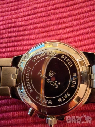 Часовник Hirsch, кварц. , снимка 6 - Мъжки - 51635263