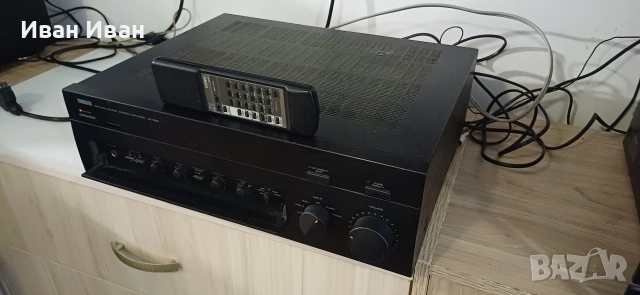 Усилвател YAMAHA AX-590, снимка 3 - Ресийвъри, усилватели, смесителни пултове - 53608032