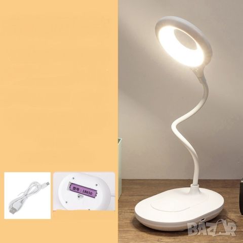 Настолна LED лампа за бюро с 12 крушчици, 6 W, снимка 2 - Настолни лампи - 46720785