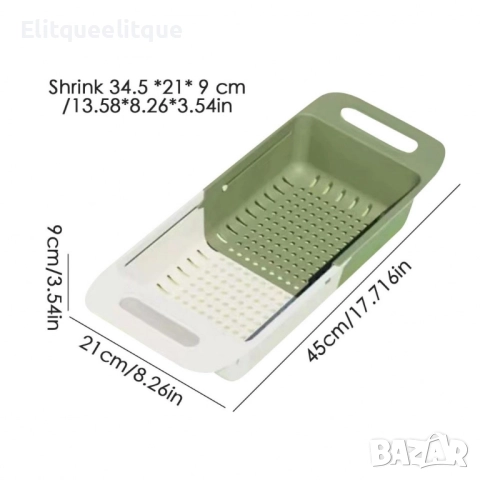 Универсална разтегателна поставка за мивка – здрав и практичен отцедник, снимка 9 - Други стоки за дома - 52188397