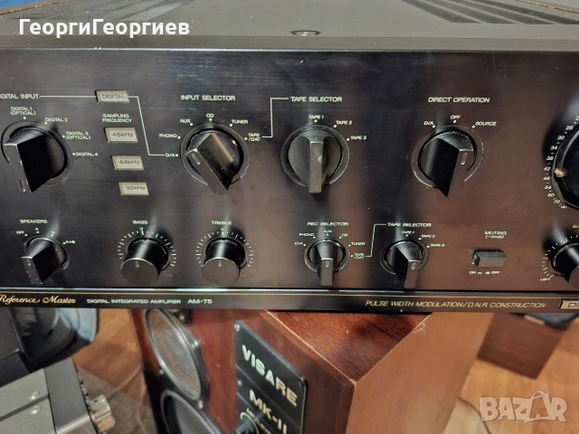 AKAI AM-75 , снимка 6 - Ресийвъри, усилватели, смесителни пултове - 54009575