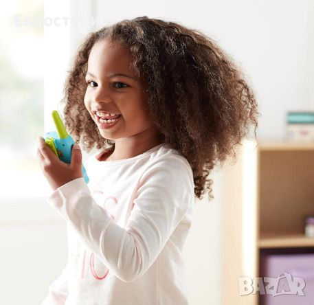 Детско уоки токи Amazon Basics Kids Walkie Talkie Set, комплект от 2 броя, снимка 3 - Електрически играчки - 45335815
